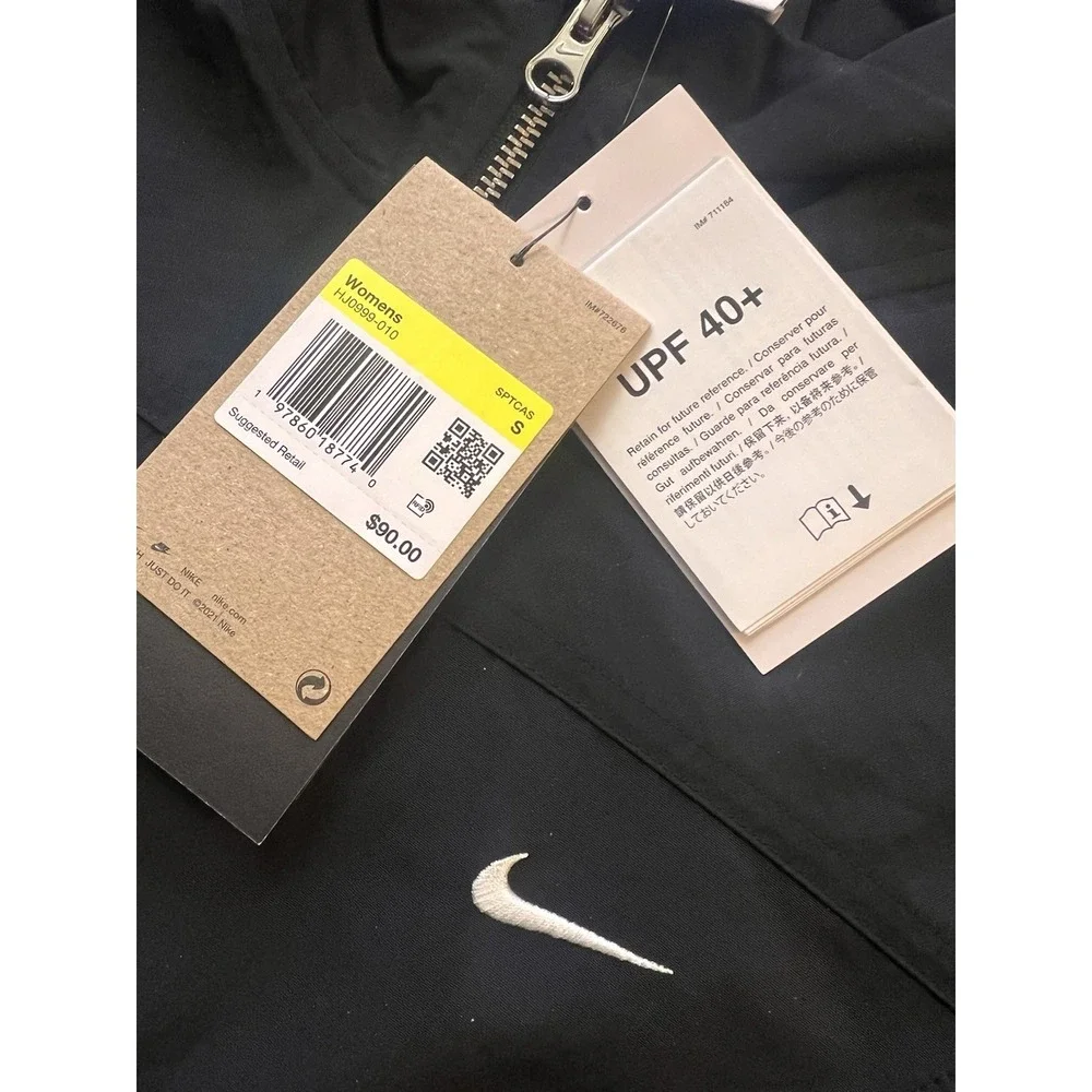 Nike Women's Small Sportswear Everything Wovens Repel UV Protection Jacket $90 - Picture 7 of 7